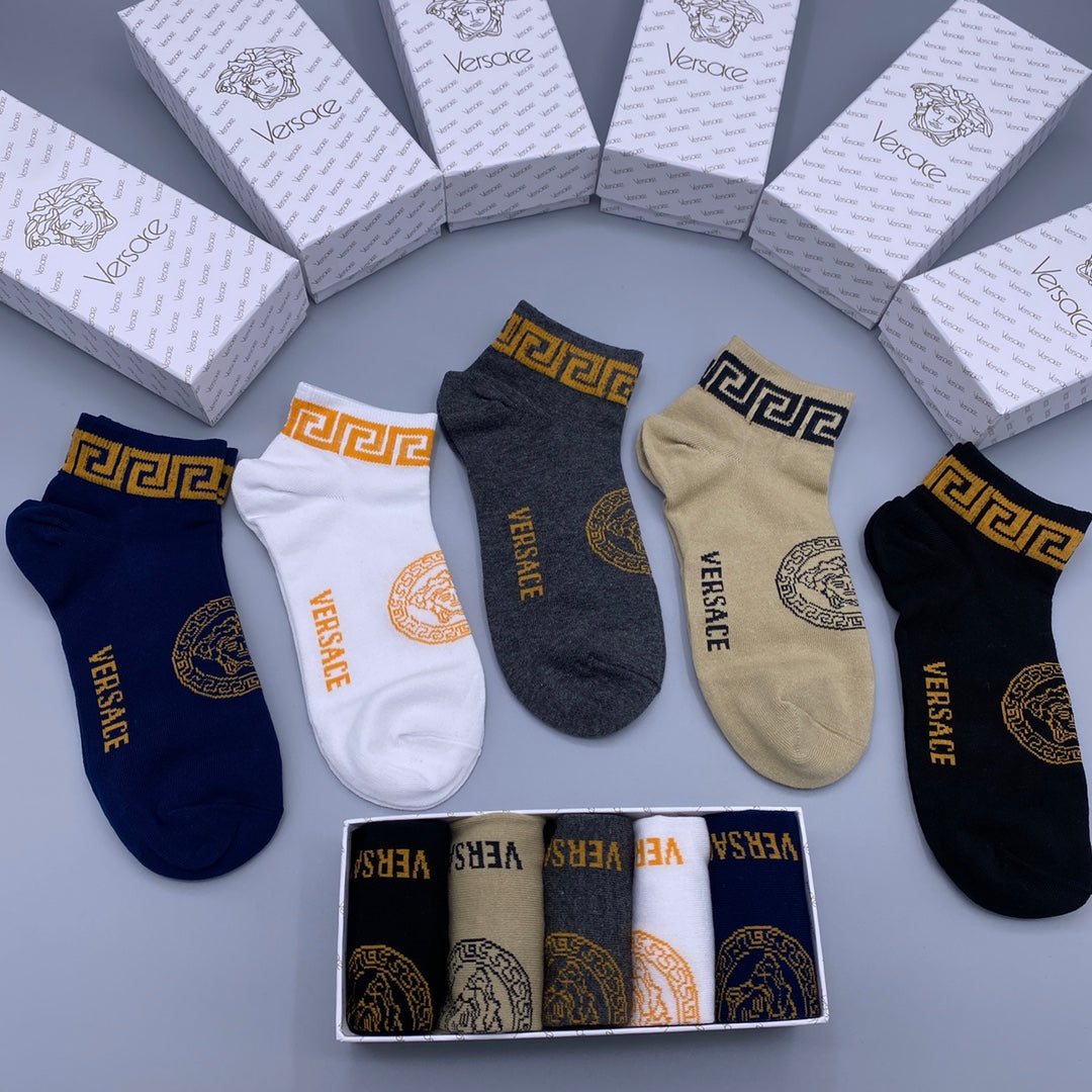 235QV53SDE Stylish socks(5 pairs )