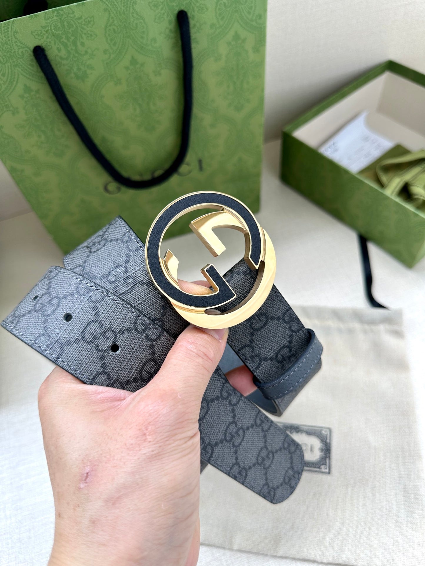 195NB1PDE Stylish high-quality leather belt