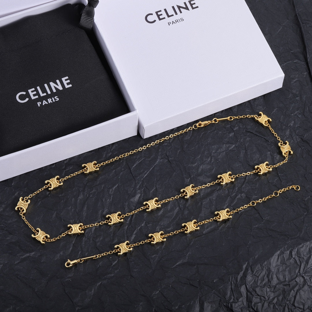 1NCL165XDE Stylish necklace bracelet