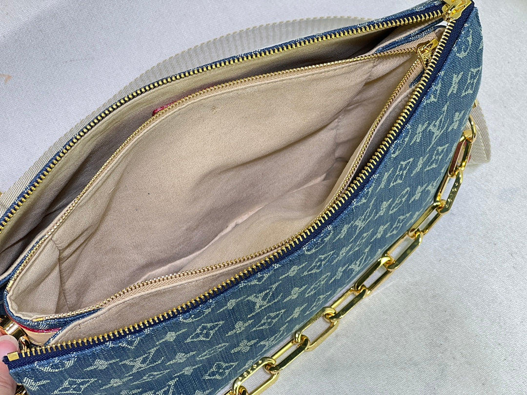 155E15BDE Stylish high quality denim bag