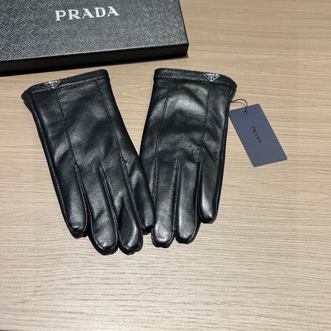 14PD48SDE Stylish sheepskin gloves