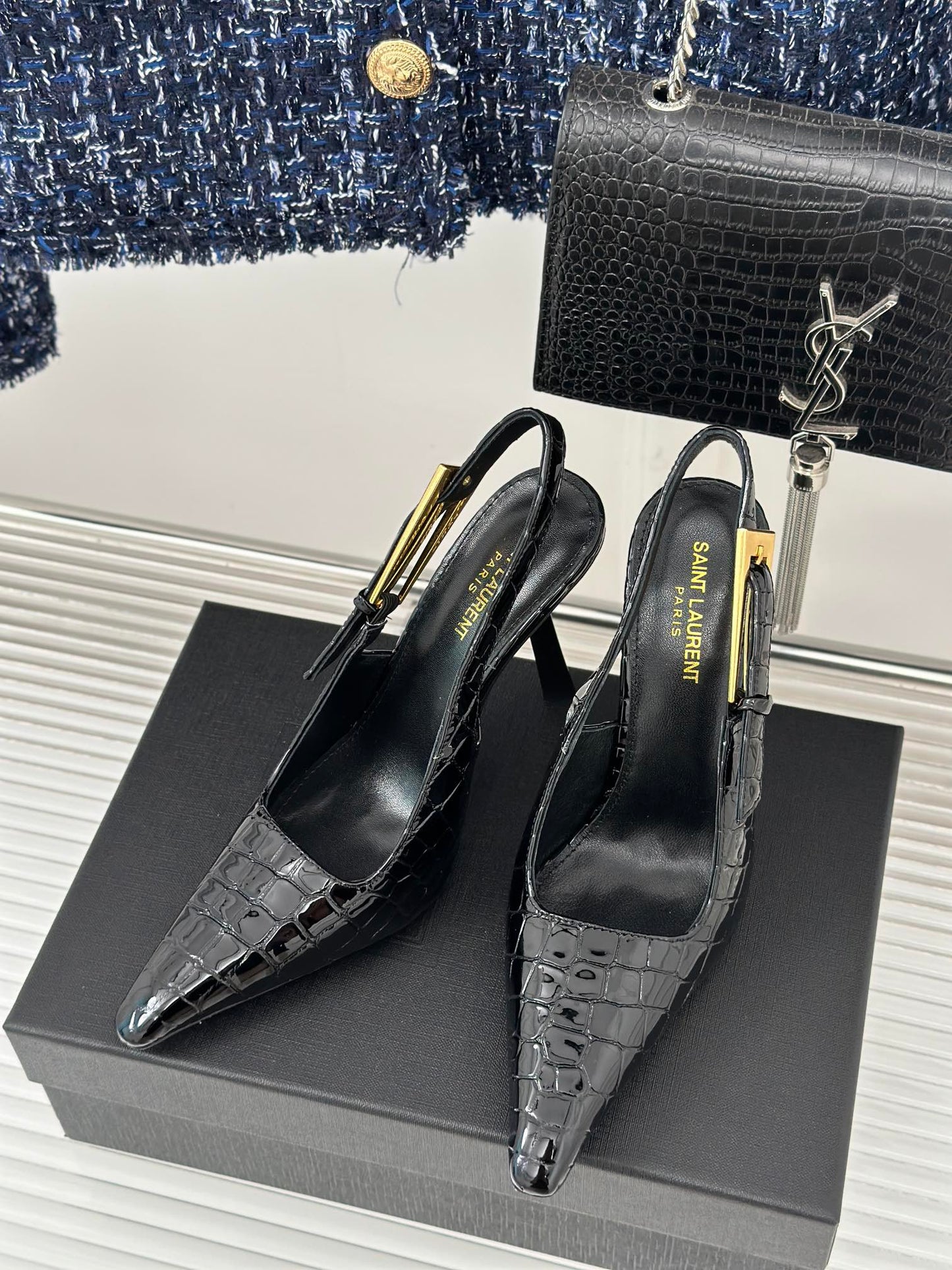 14SL149ZDE Stylish High heels Heel height 7cm 9.5cm