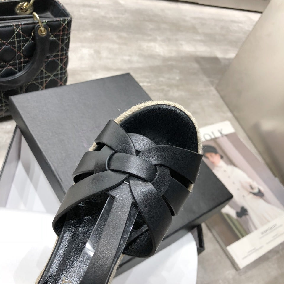 2SL27ZDE Stylish leather High heels