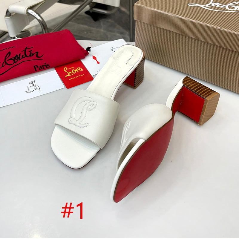 JXA27ZDE Stylish leather High heels Heel height 5.5cm