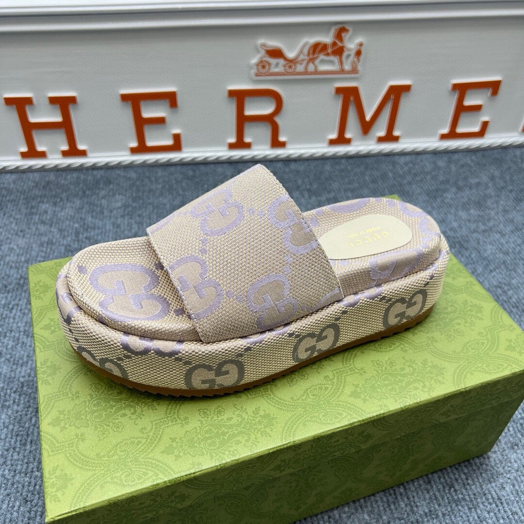 54B122ZDE Stylish slippers  Sole thickness 5.5cm