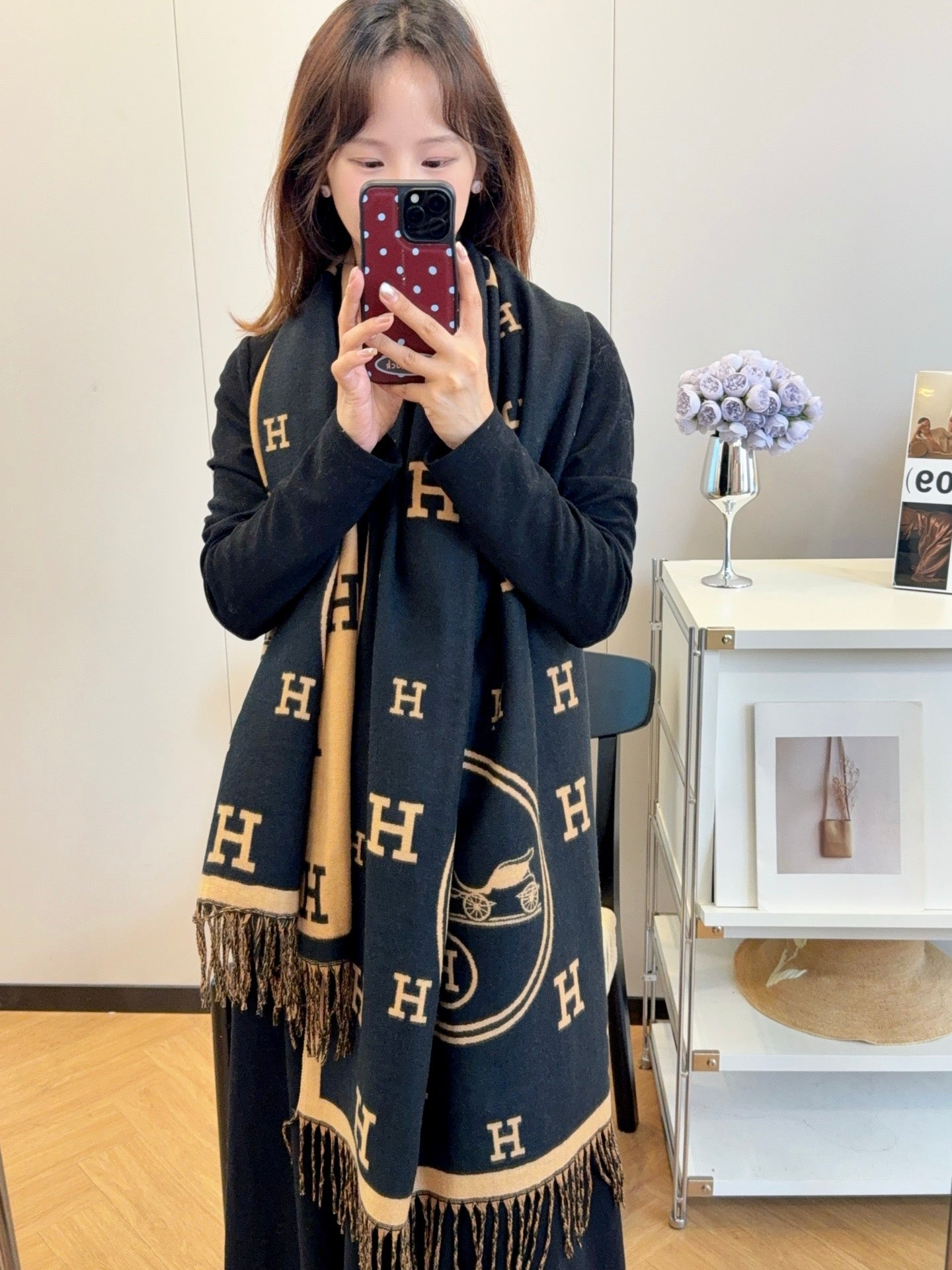 185ZH43WDE Stylish Winter Scarves