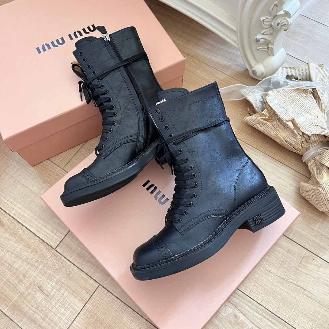 1XA60ZDE Stylish leather  boots