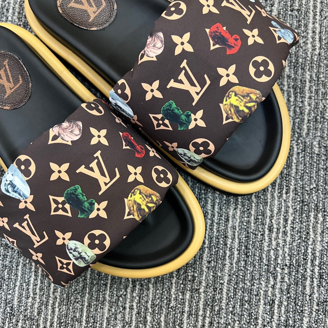 5XF120ZDE Stylish leather quality Slippers