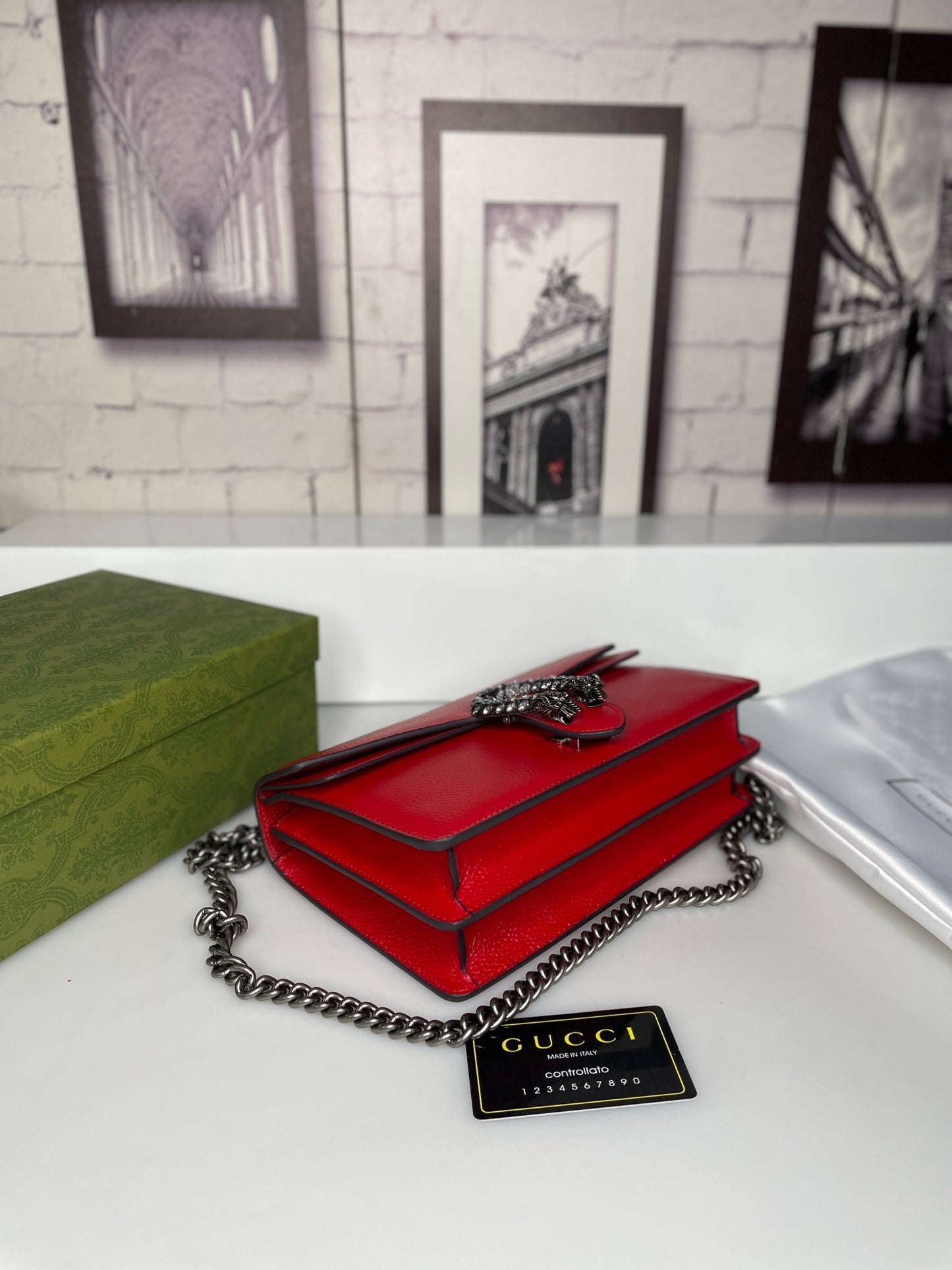 1XB458BDE Stylish leather bag