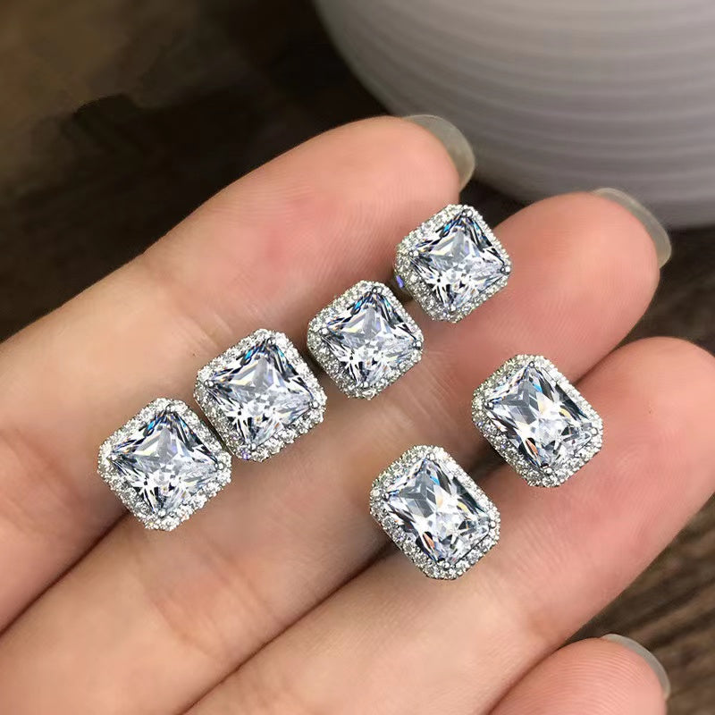 PYA48EDE Stylish  Diamond Earrings High Quality Wedding Earrings