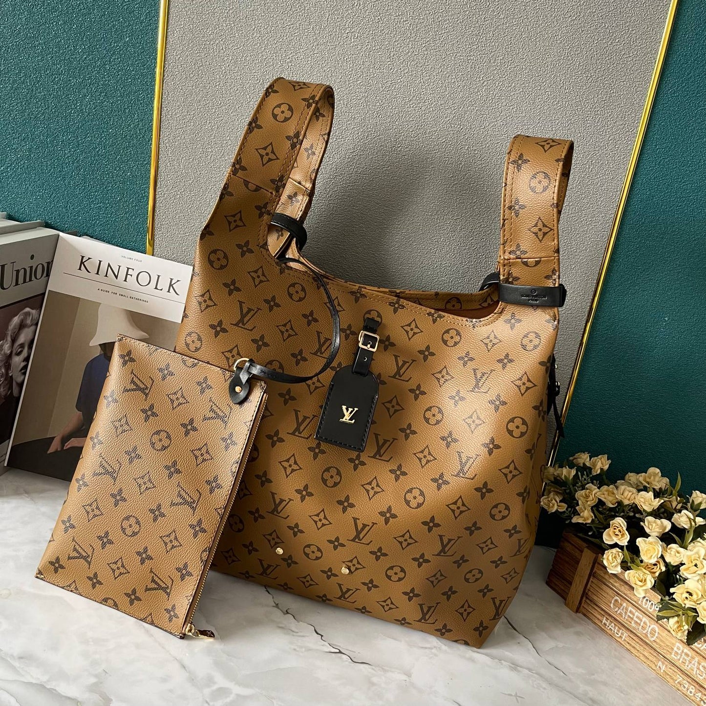 1XE274BDE Stylish leather bag 