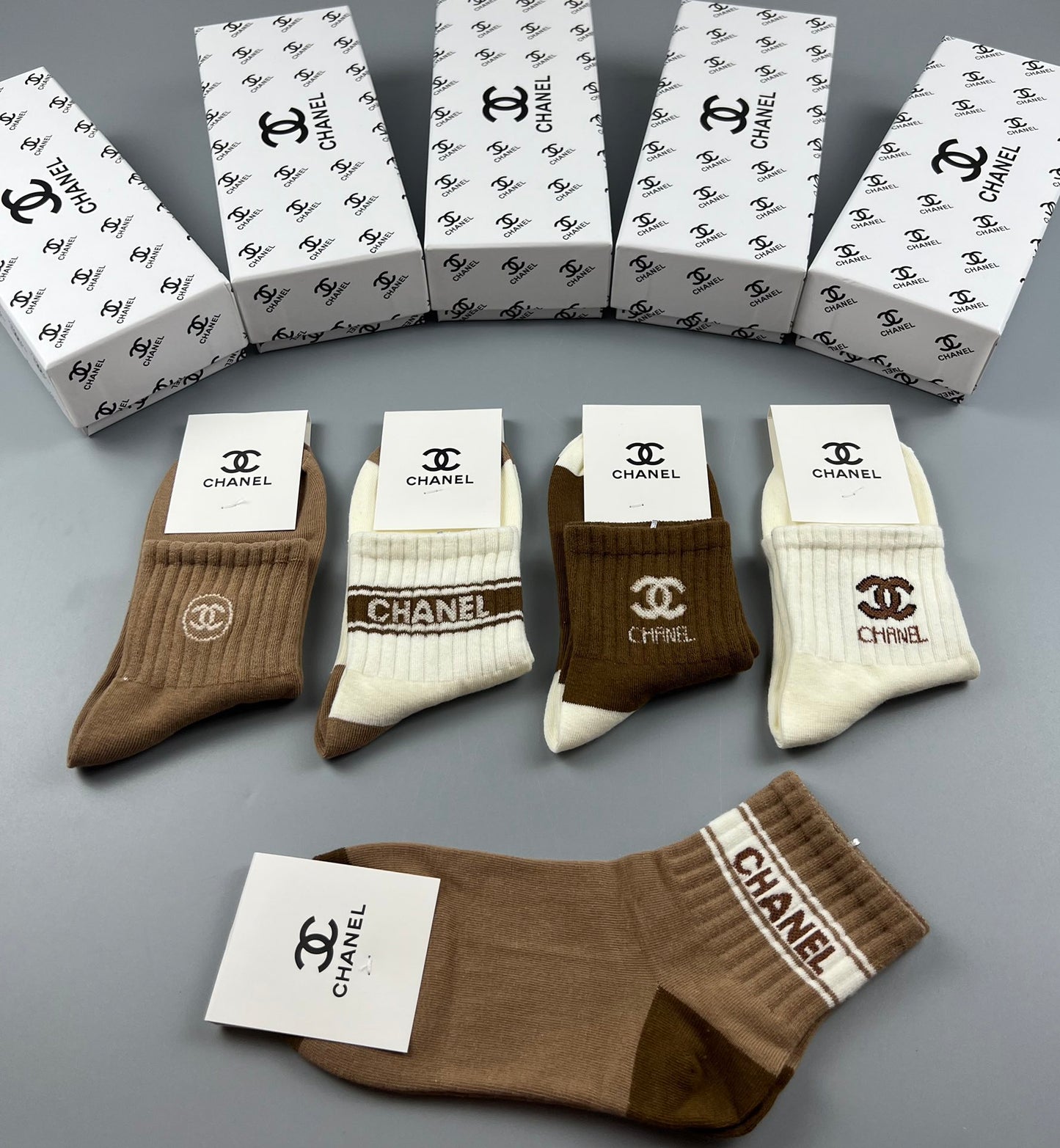 235QC64SDE Stylish socks(5 pairs )