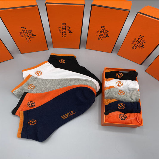 235QH60SDE Stylish socks(5 pairs )
