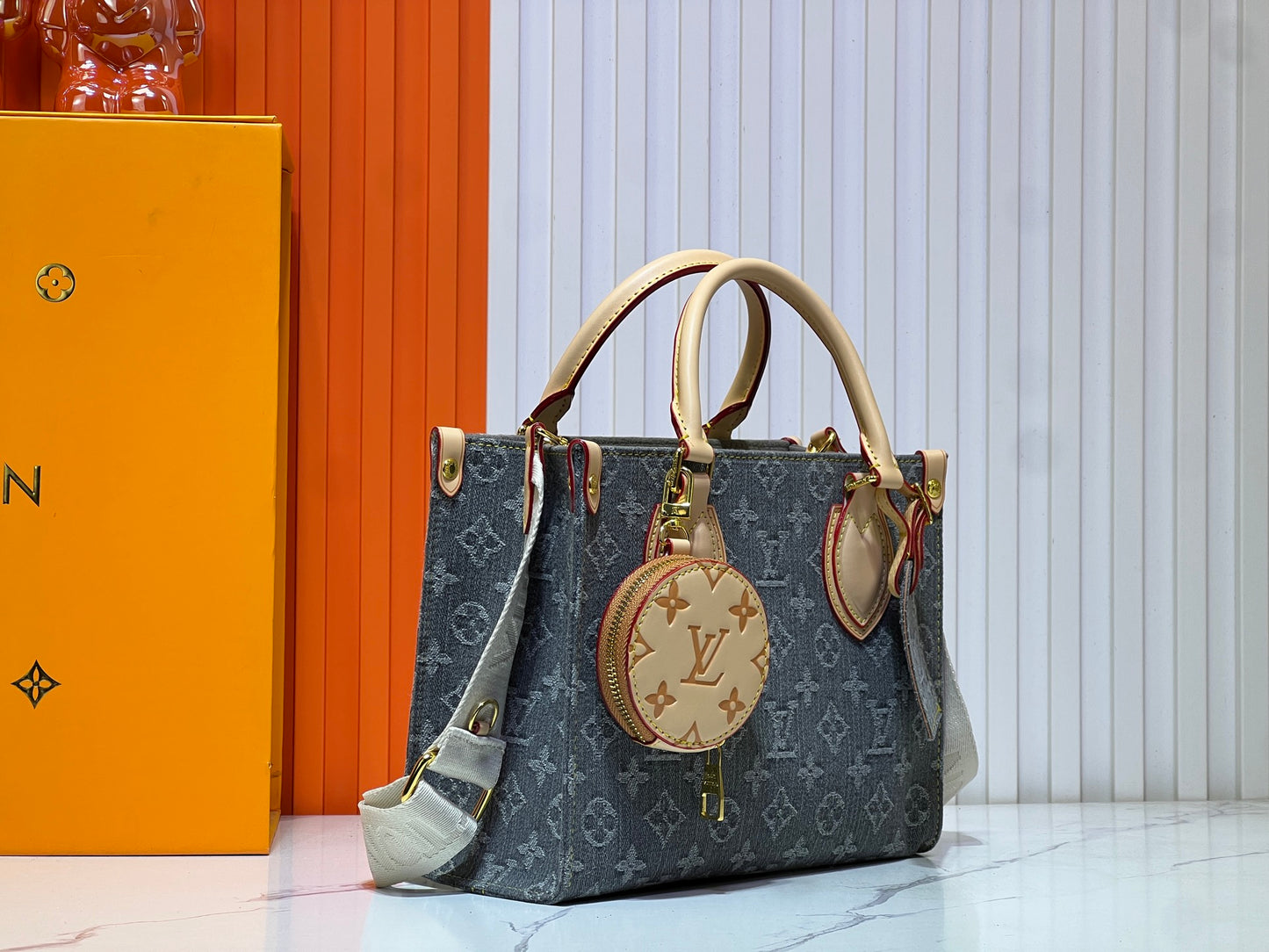 155NE34BDE Stylish denim bag