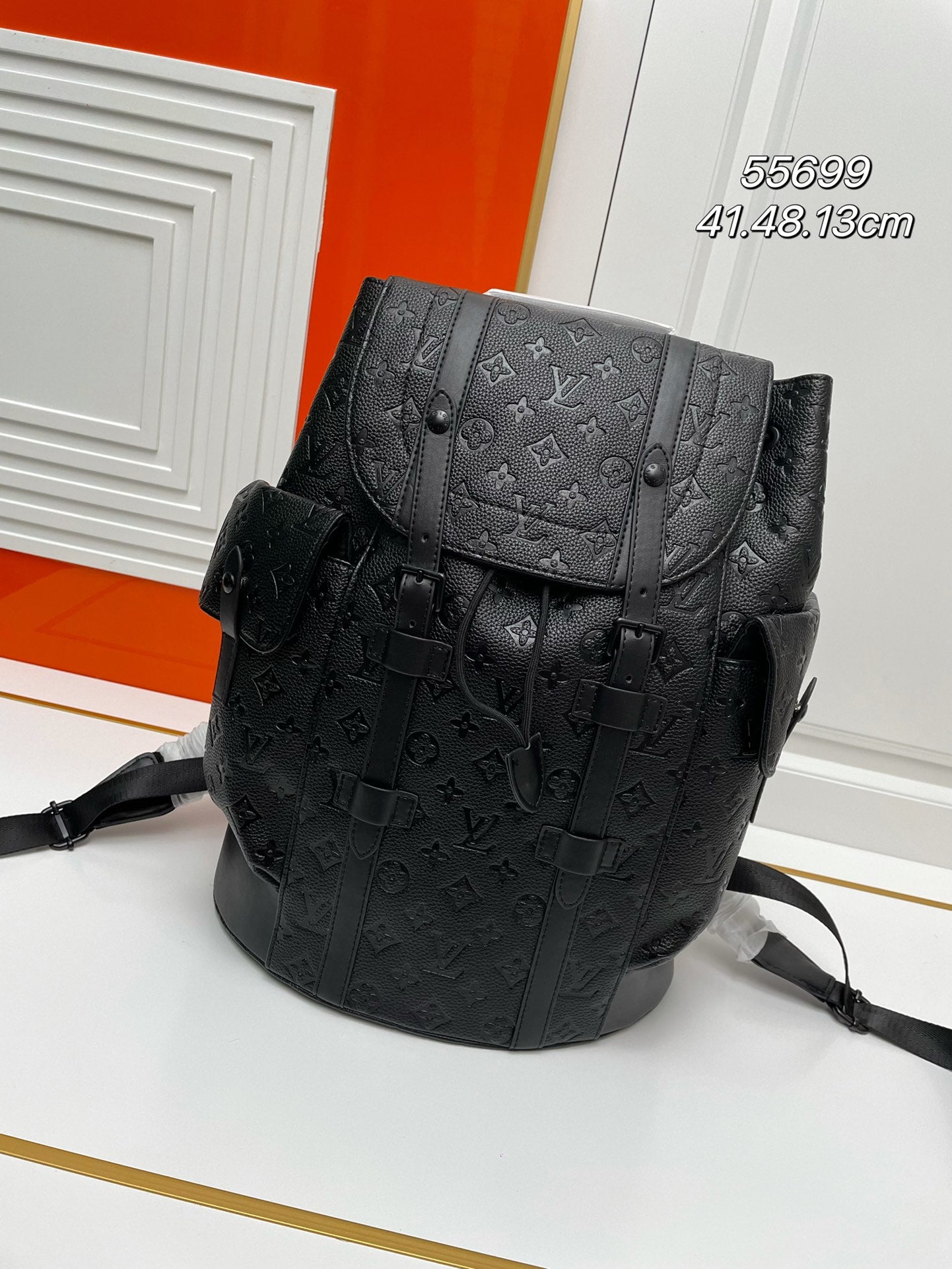 1WE68BDE Stylish leather Backpacks