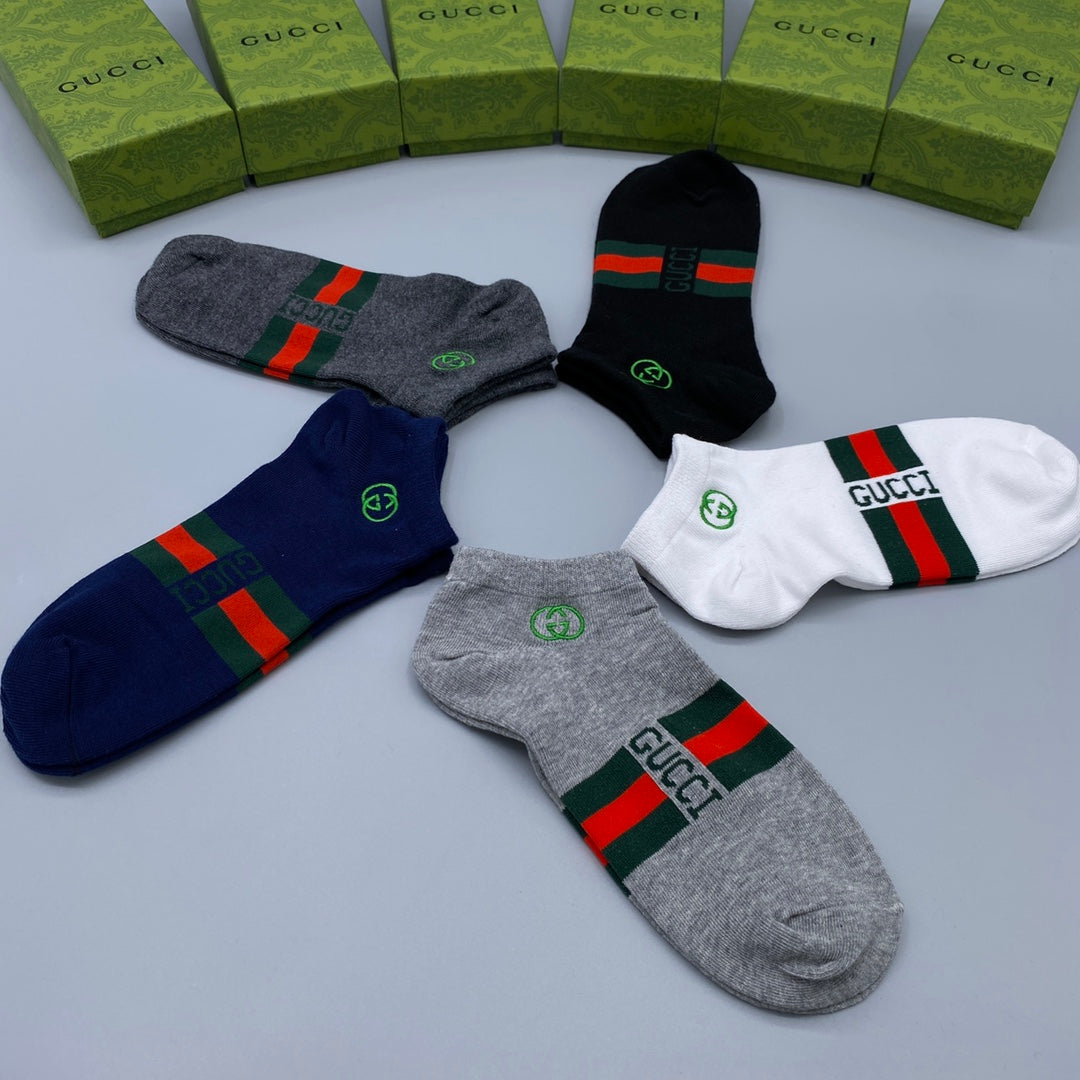 235QB46SDE Stylish socks(5 pairs )
