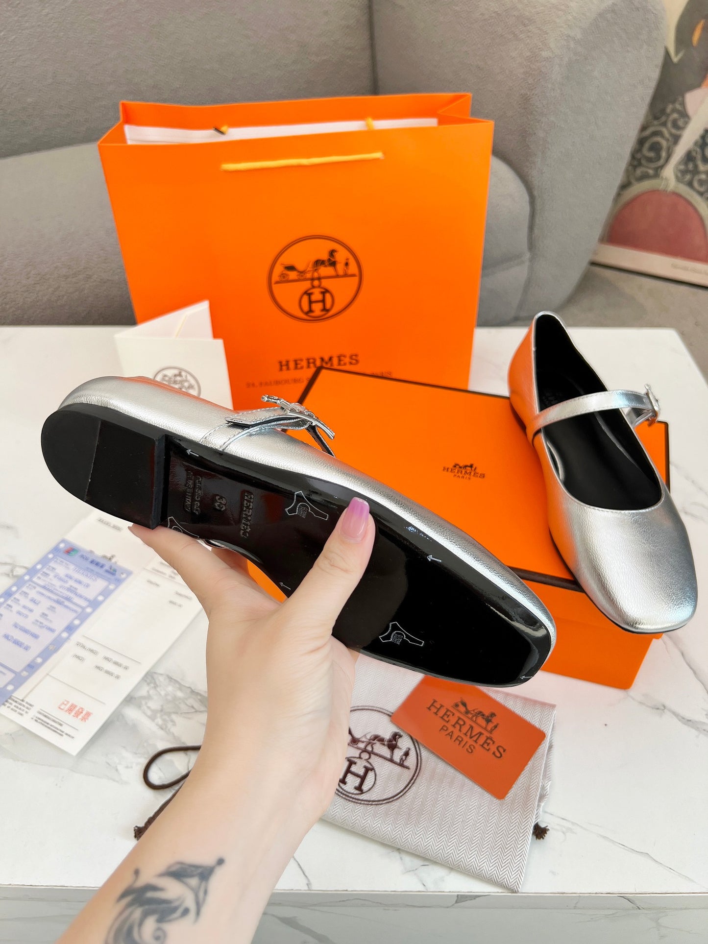 285ZH50ZDE Stylish leather Shoes
