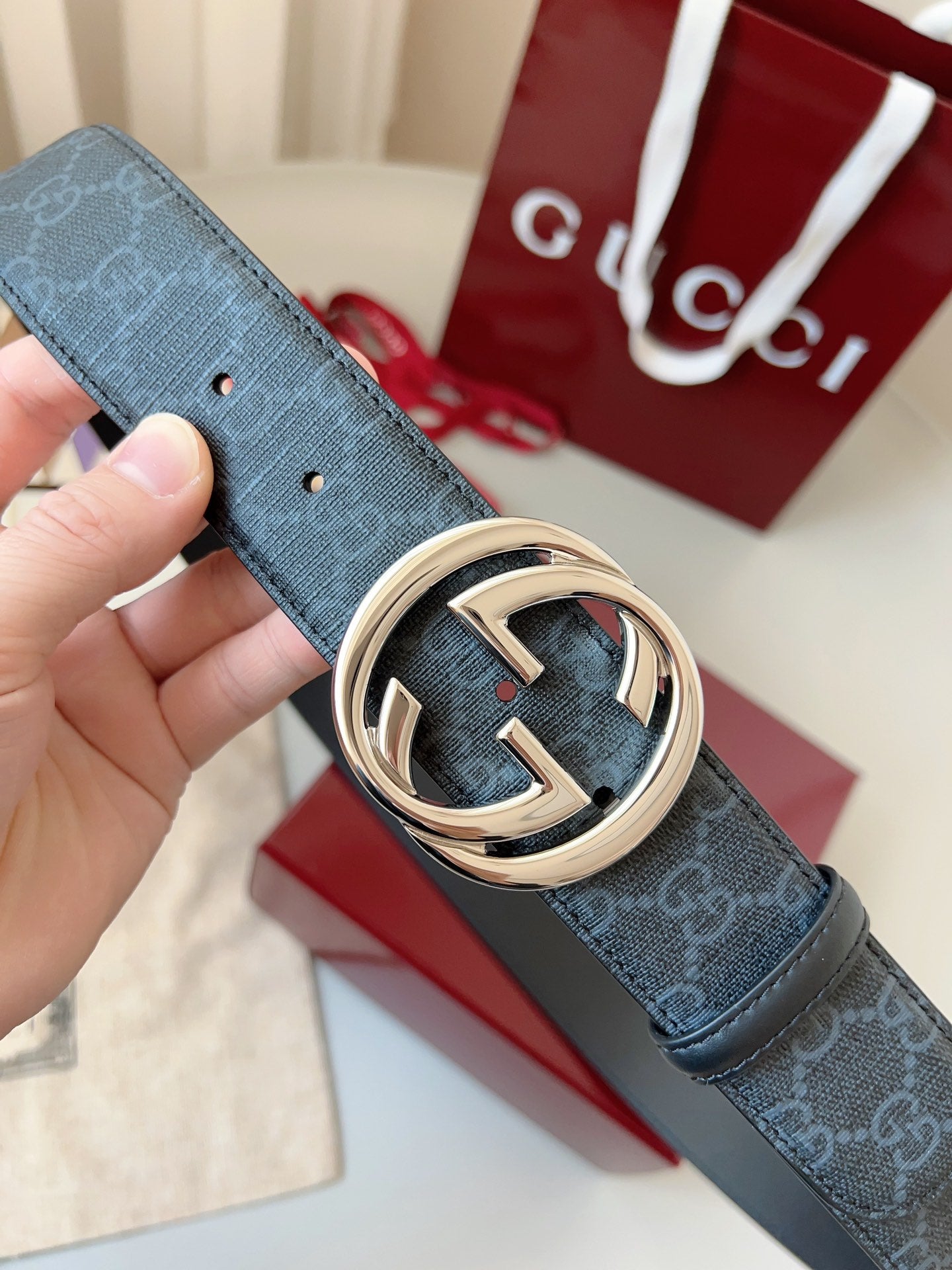 195NB2PDE Stylish high-quality leather belt