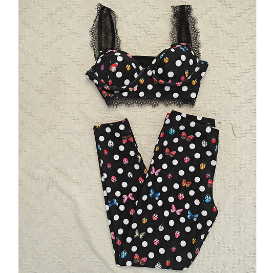 14A9YDE Stylish Long sleeve swimsuit