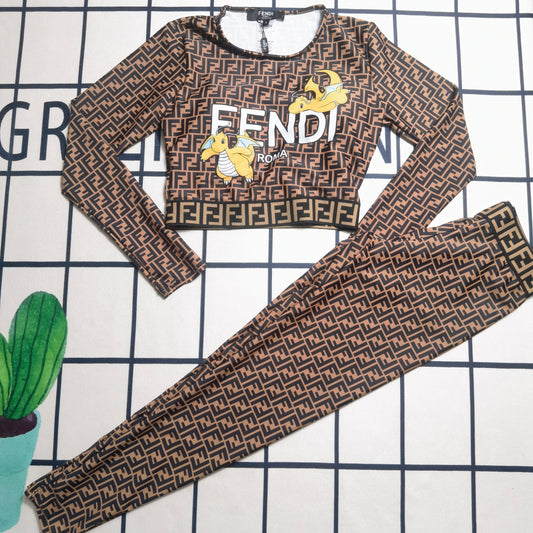 14F131YDE Stylish Long sleeve swimsuit