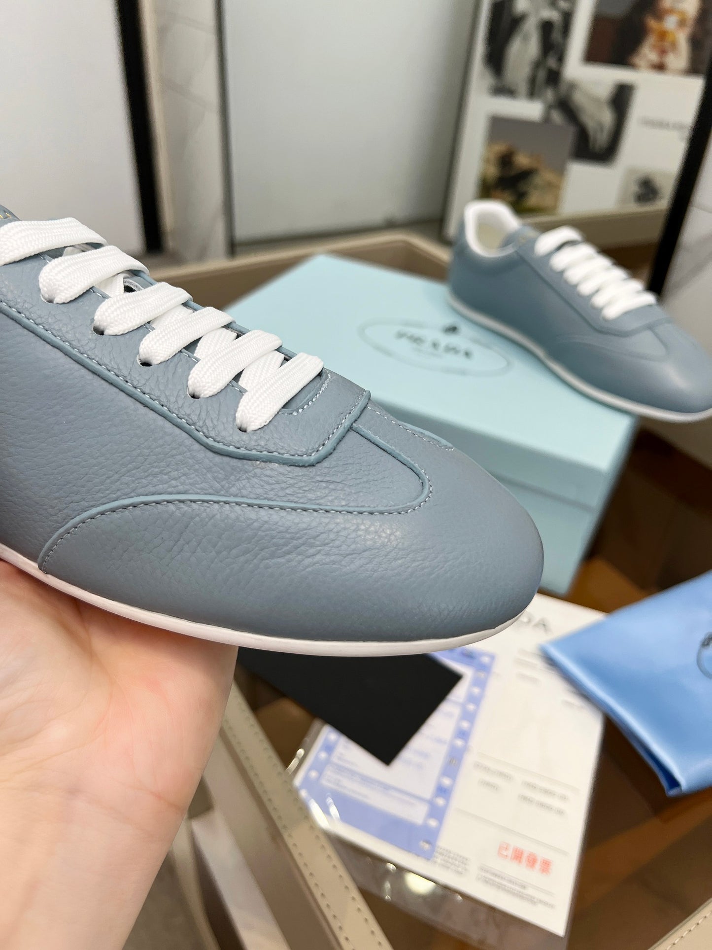 285RP49ZDE Stylish leather shoes