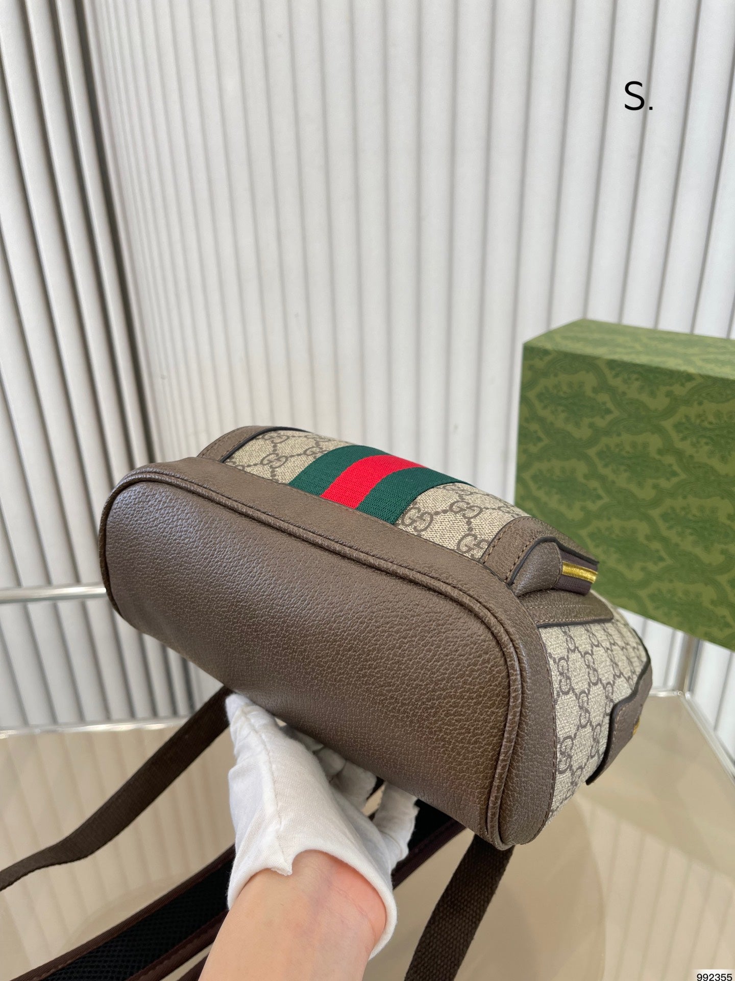6XB99BDE Stylish leather bag 