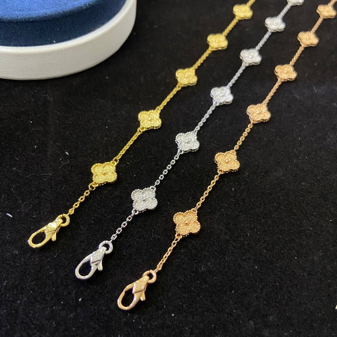 5XVA183KDE Stylishbracelets 6 flowers mini size 0.9cm flower