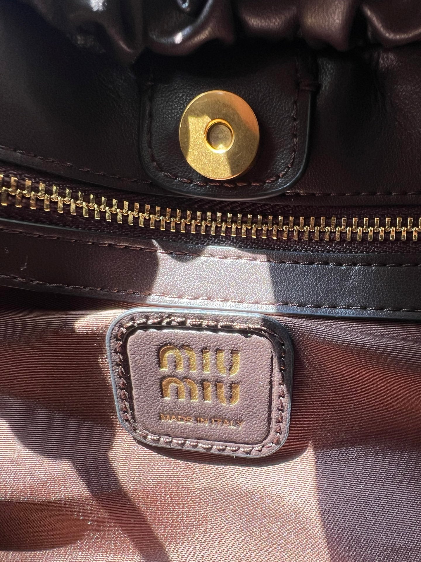 1WA79BDE Stylish leather bag