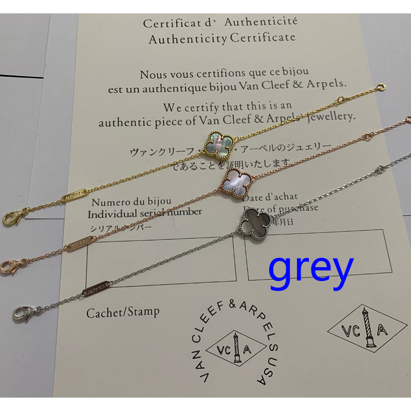 5XVA187KDE Stylish1 flower bracelet