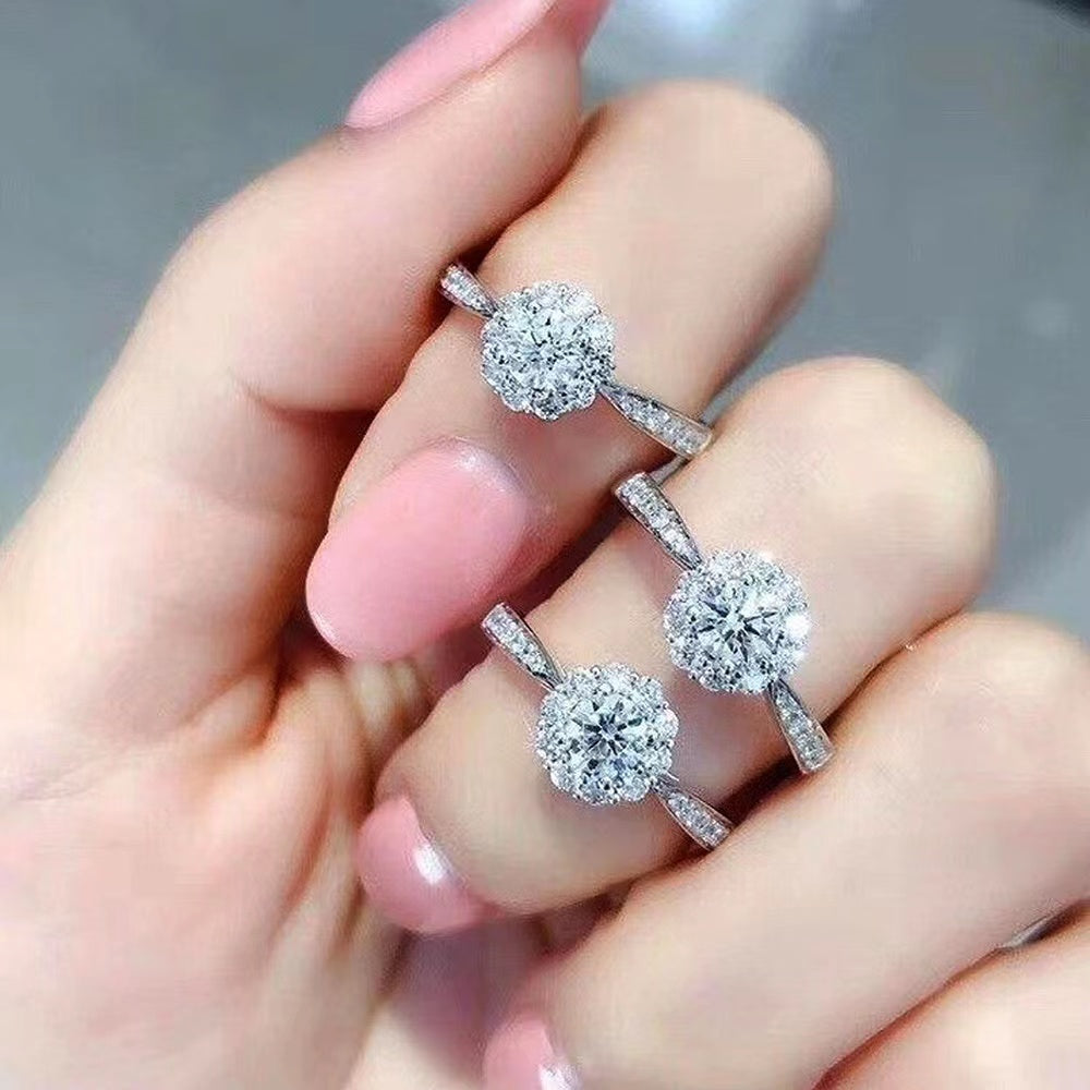 PYA46JDE Stylish  Diamond Ring High Quality Wedding Ring
