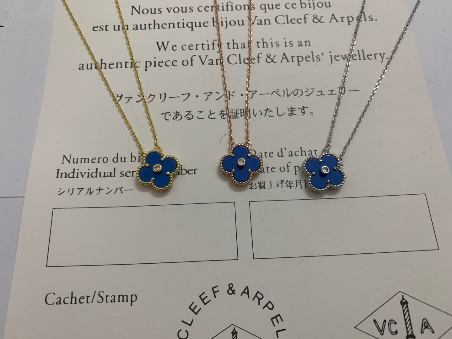 5XVA185XDE Stylish 1 flower necklace