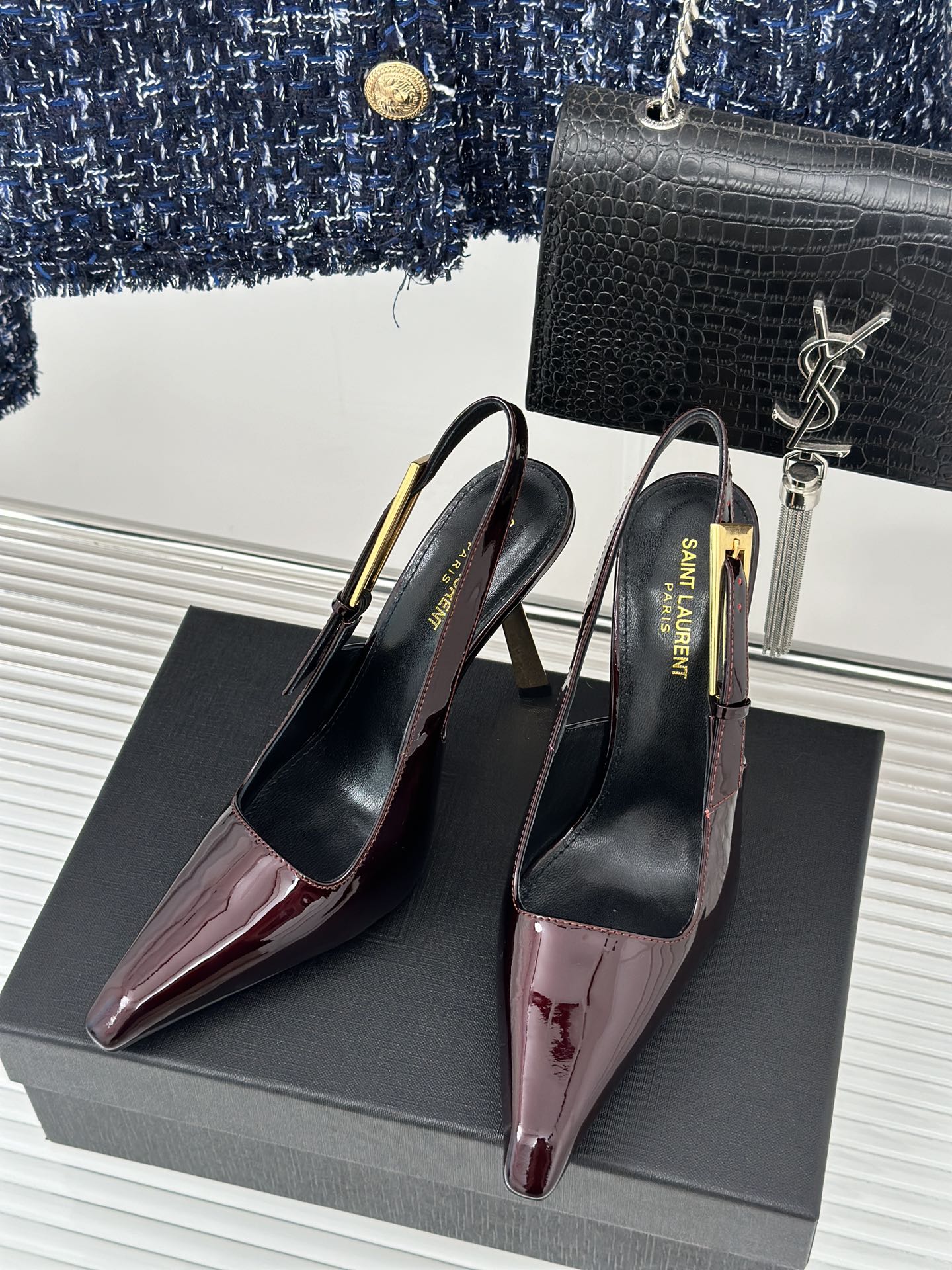 14SL149ZDE Stylish High heels Heel height 7cm 9.5cm