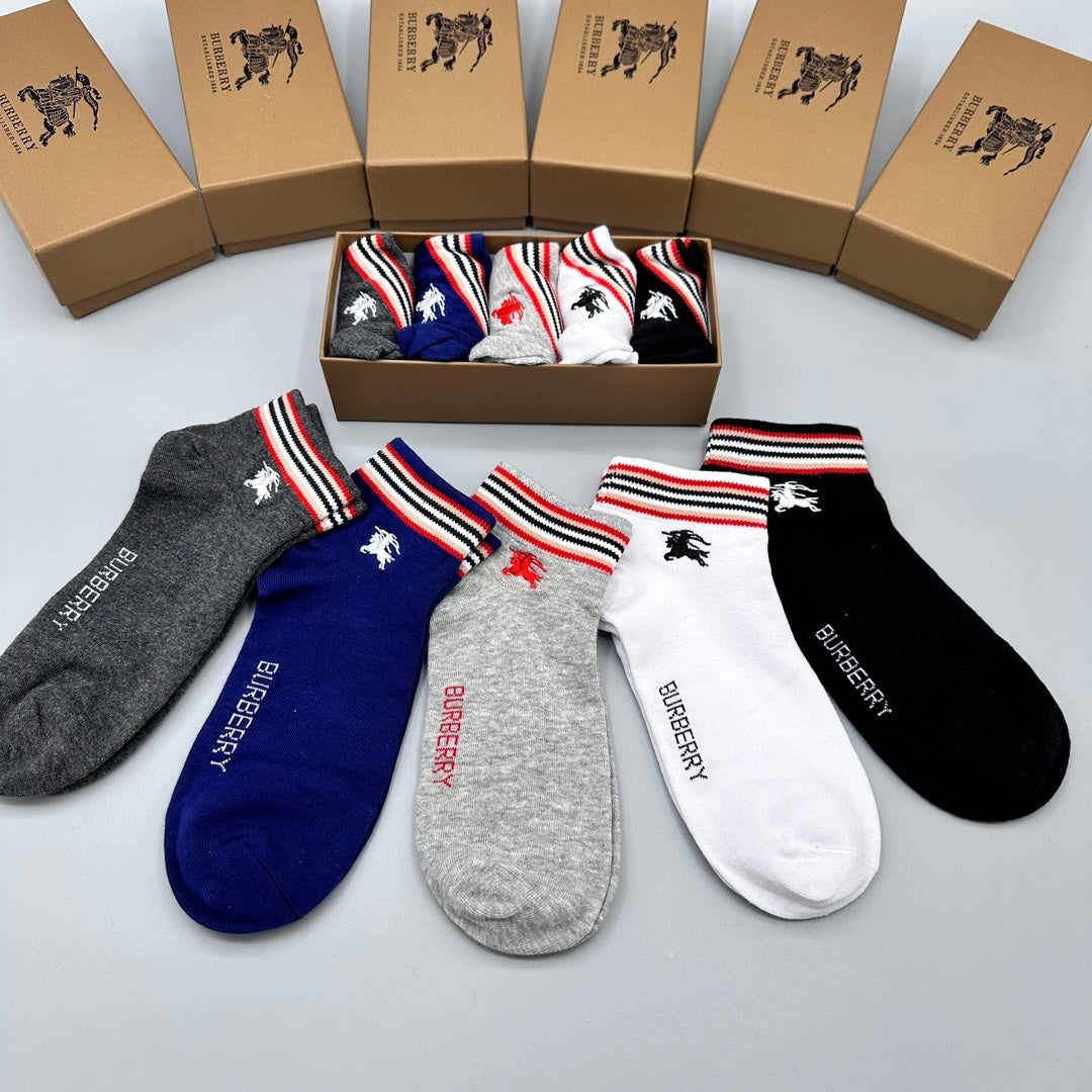 235QR50SDE Stylish socks(5 pairs )