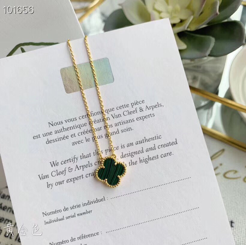 5XVA184XDE Stylish  1 flower necklace