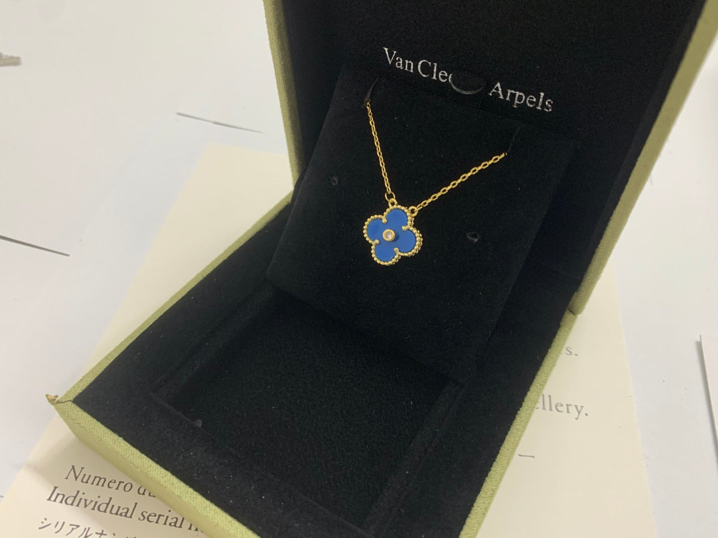 5XVA185XDE Stylish 1 flower necklace