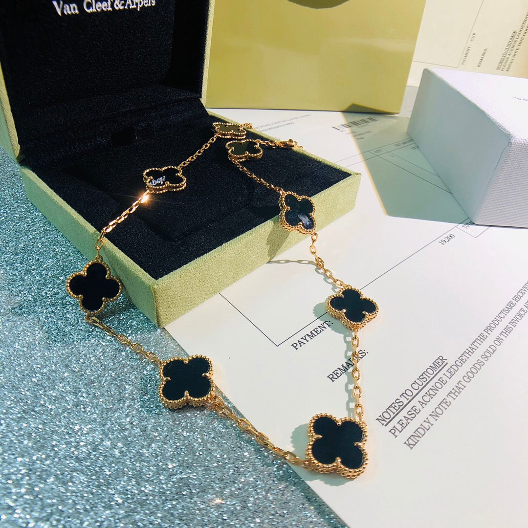 5XVA181XDE Stylish 10 flowers necklaces