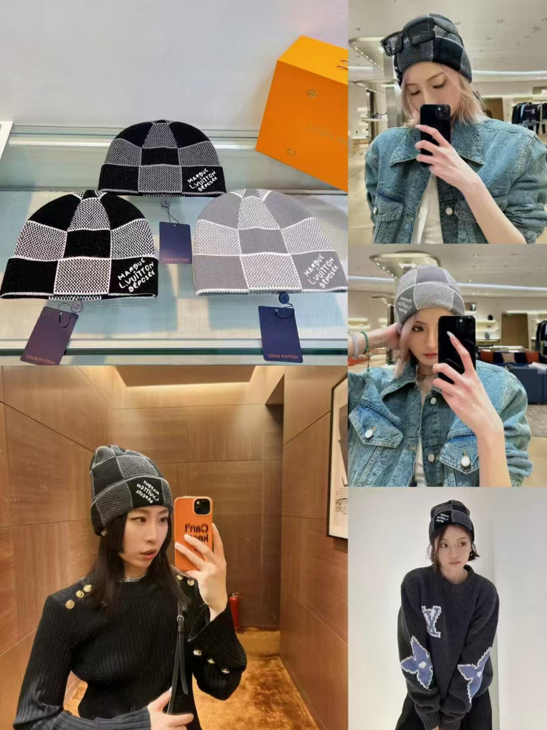 125ZE501DE Stylish hats