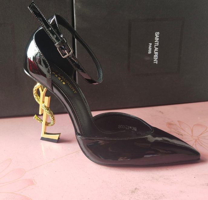 2XSL158ZDE Stylish leather high heels（patent leather）