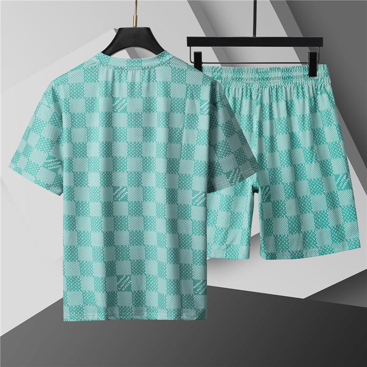 135WE112UDE Stylish shirt and shorts set