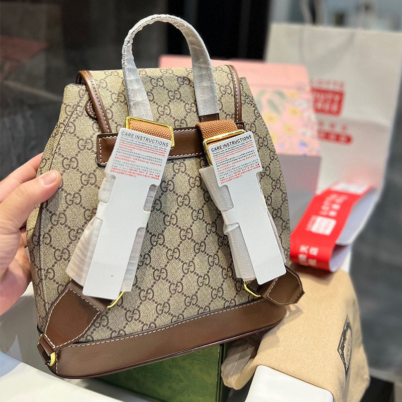 6XB224BDE Stylish leather backpacks