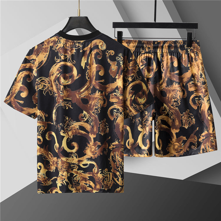 135WV110UDE Stylish shirt and shorts set