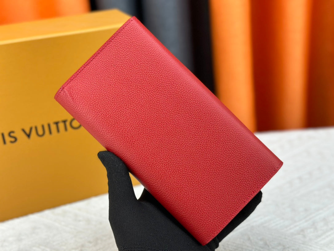 1XE74BDE Stylish leather wallets with package