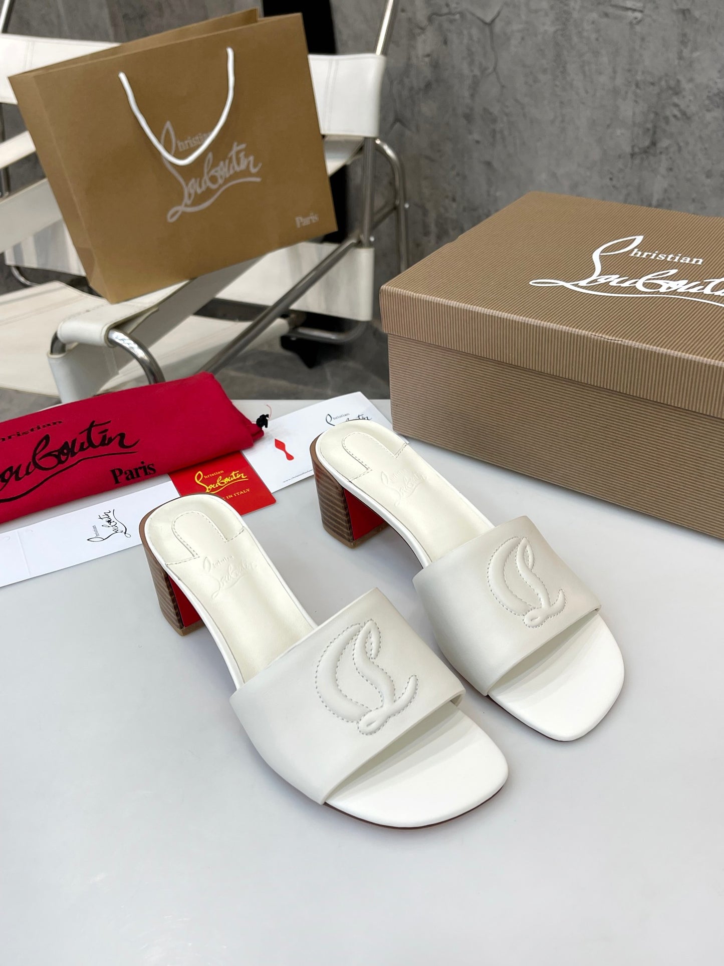 JXA27ZDE Stylish leather High heels Heel height 5.5cm