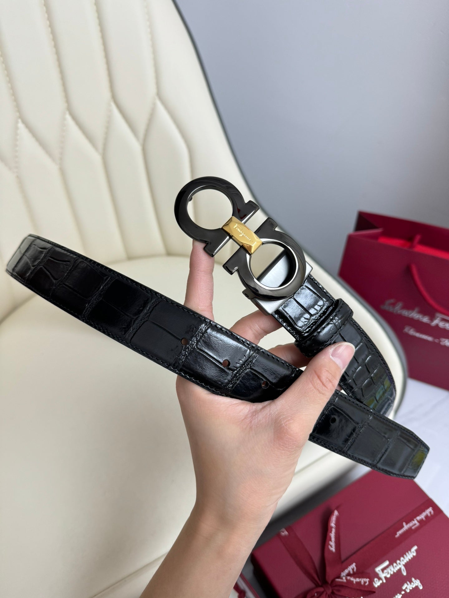 1WA167PDE Stylish  High quality belt With full package