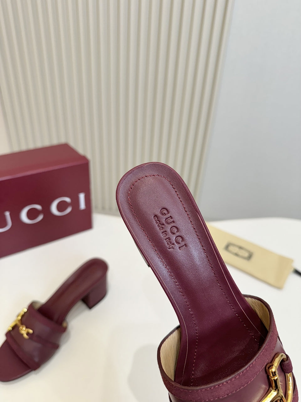 275NB10ZDE Stylish leather High heels