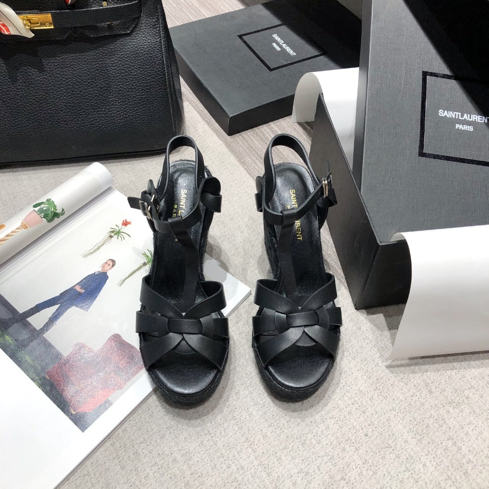2SL27ZDE Stylish leather High heels