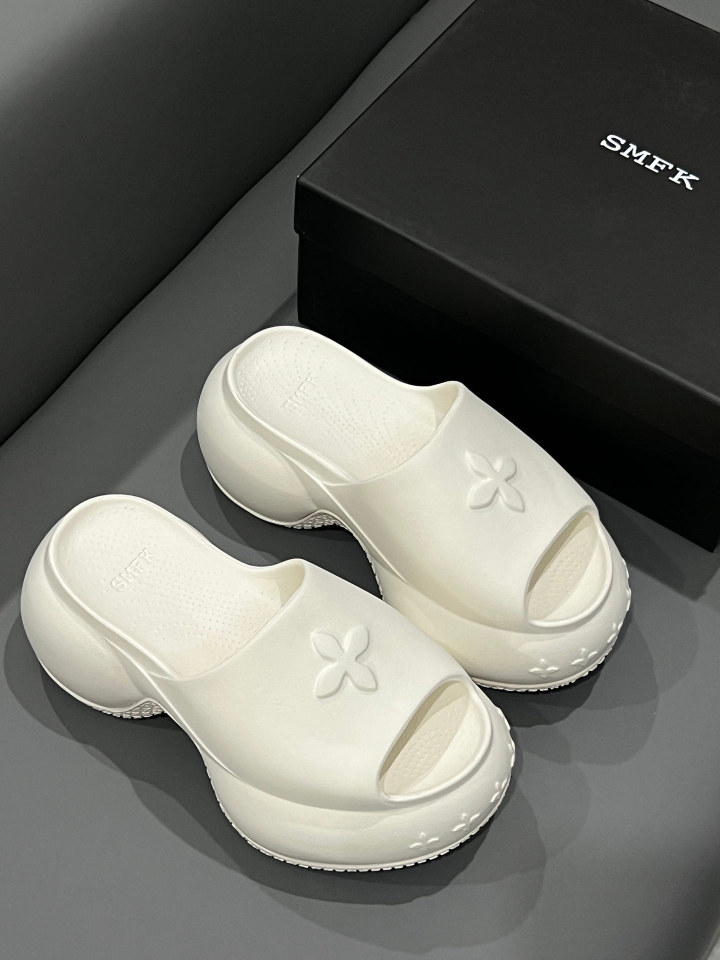 14A14ZDE Stylish slippers  Heel height 7.5cm 9.5cm