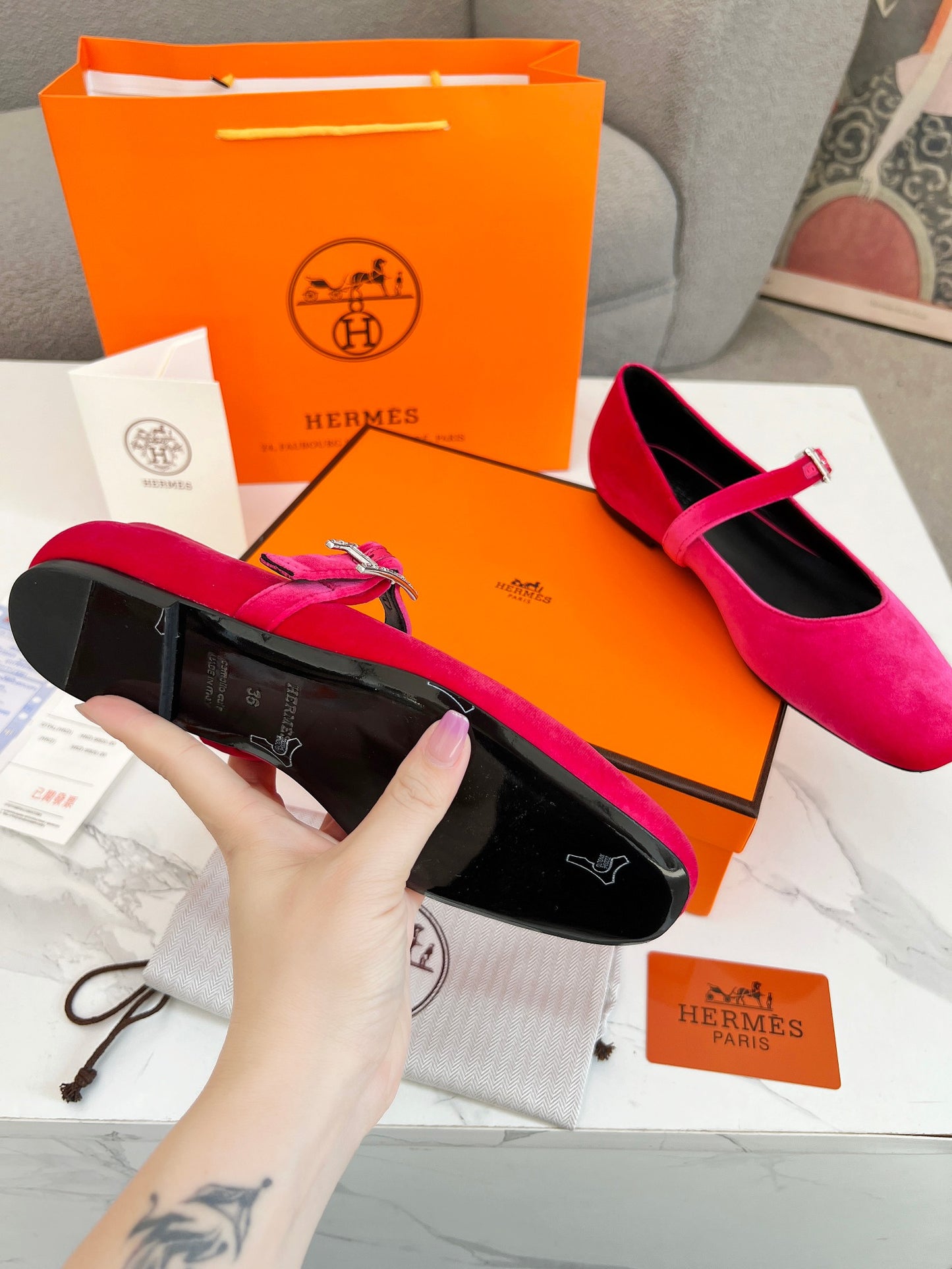 285ZH49ZDE Stylish leather Shoes