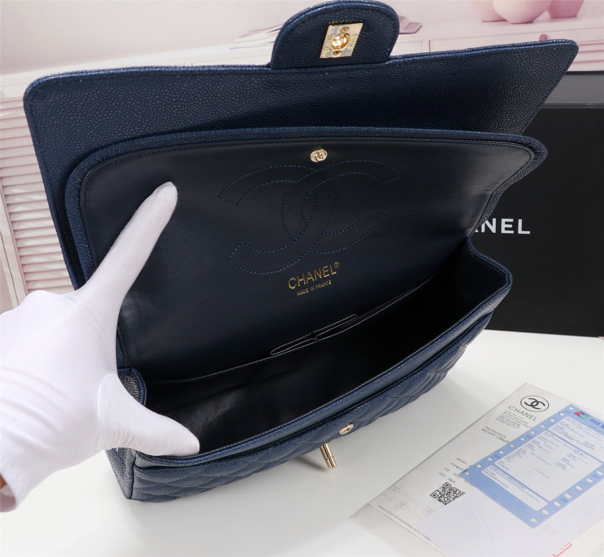 1XC96BDE Stylish leather bag 