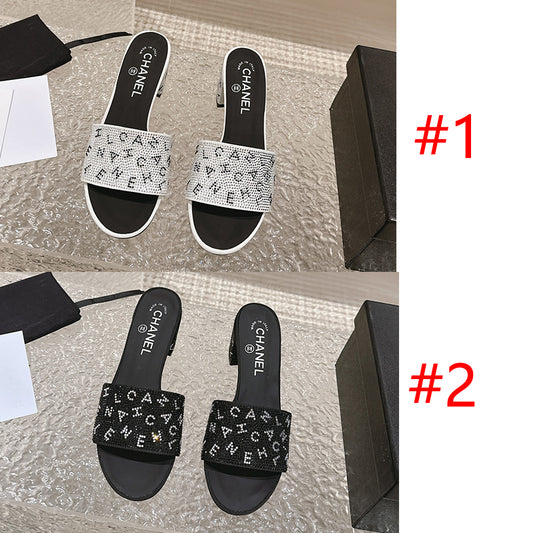14C55ZDE Stylish sandals Heel height 5cm